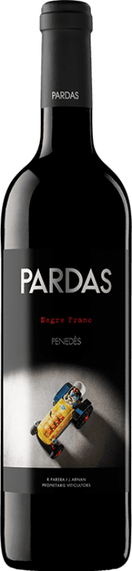 19,95 € Бесплатная доставка | Красное вино Pardas Negre Franc старения D.O. Penedès Каталония Испания Merlot, Cabernet Sauvignon, Cabernet Franc бутылка 75 cl