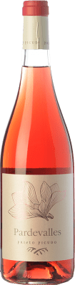12,95 € Envio grátis | Vinho rosé Pardevalles D.O. Tierra de León Castela e Leão Espanha Prieto Picudo Garrafa 75 cl