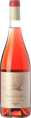 12,95 € Free Shipping | Rosé Wine Pardevalles D.O. León Castilla y León Spain Prieto Picudo 75 cl