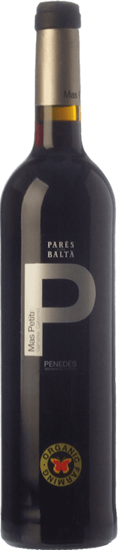 9,95 € Free Shipping | Red wine Parés Baltà Mas Petit Joven D.O. Penedès Catalonia Spain Grenache, Cabernet Sauvignon Bottle 75 cl