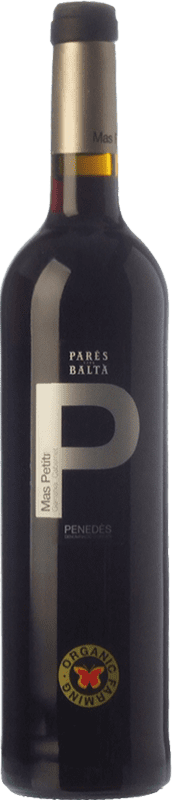 14,95 € Envoi gratuit | Vin Rouge Parés Baltà Mas Petit Jeune D.O. Penedès Catalogne Espagne Garnacha — Grenache, Cabernet Sauvignon Eco — Biologique Bouteille 75 cl