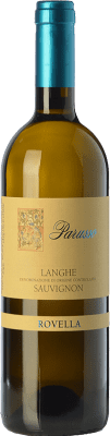 28,95 € Free Shipping | White wine Parusso Bricco Rovella D.O.C. Langhe Piemonte Italy Sauvignon Bottle 75 cl