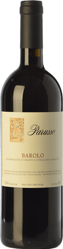 52,95 € Envío gratis | Vino Tinto Parusso D.O.C.G. Barolo Piemonte Italia Nebbiolo 75 cl