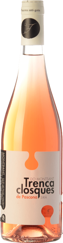 10,95 € Free Shipping | Rosé Wine Pascona Trencaclosques D.O. Montsant Catalonia Spain Syrah — Shiraz 75 cl