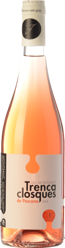 10,95 € Spedizione Gratuita | Vino rosato Pascona Trencaclosques D.O. Montsant Catalogna Spagna Syrah Bottiglia 75 cl