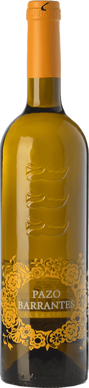 44,95 € Spedizione Gratuita | Vino bianco Pazo de Barrantes D.O. Rías Baixas Galizia Spagna Albariño Bottiglia 75 cl