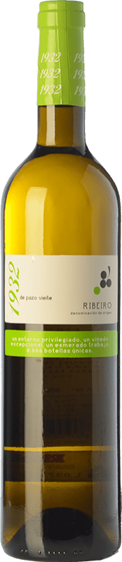 11,95 € Бесплатная доставка | Белое вино Pazo de Vieite 1932 D.O. Ribeiro Галисия Испания Treixadura бутылка 75 cl