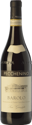 47,95 € Envio grátis | Vinho Tinto Pecchenino San Giuseppe D.O.C.G. Barolo Piemonte Itália Nebbiolo 75 cl