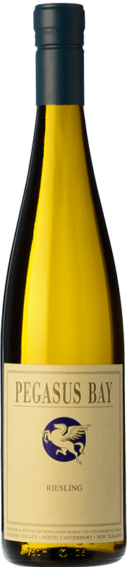 44,95 € Spedizione Gratuita | Vino bianco Pegasus Bay I.G. Waipara Waipara Nuova Zelanda Riesling Bottiglia 75 cl