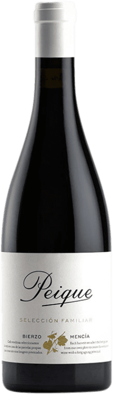 34,95 € Бесплатная доставка | Красное вино Peique Selección Familiar старения D.O. Bierzo Кастилия-Леон Испания Mencía бутылка 75 cl