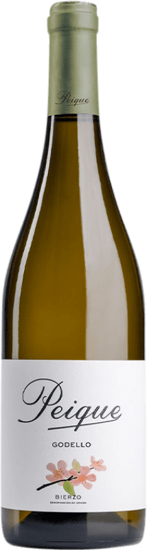 10,95 € Spedizione Gratuita | Vino bianco Peique sobre Lías D.O. Bierzo Castilla y León Spagna Godello Bottiglia 75 cl