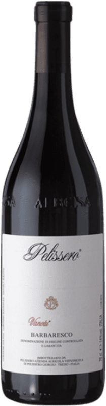 111,95 € 免费送货 | 红酒 Pelissero Vanotu D.O.C.G. Barbaresco 皮埃蒙特 意大利 Nebbiolo 瓶子 75 cl