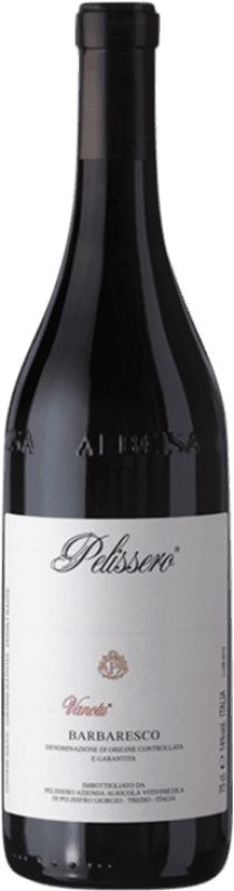 116,95 € Kostenloser Versand | Rotwein Pelissero Vanotu D.O.C.G. Barbaresco Piemont Italien Nebbiolo Flasche 75 cl