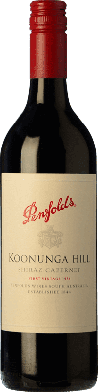 13,95 € Envoi gratuit | Vin rouge Penfolds Koonunga Hill Shiraz-Cabernet Crianza I.G. Southern Australia Australie méridionale Australie Syrah, Cabernet Sauvignon Bouteille 75 cl