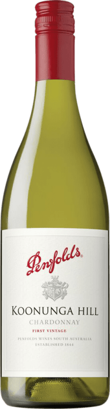 14,95 € 免费送货 | 白酒 Penfolds Koonunga Hill 岁 I.G. Southern Australia 南澳大利亚 澳大利亚 Chardonnay 瓶子 75 cl