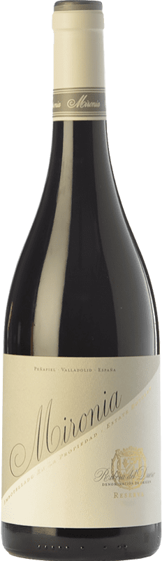 25,95 € 免费送货 | 红酒 Peñafiel Mironia 预订 D.O. Ribera del Duero 卡斯蒂利亚莱昂 西班牙 Tempranillo 瓶子 75 cl