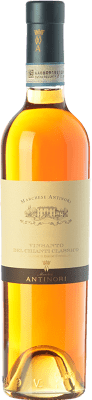 32,95 € Free Shipping | Sweet wine Pèppoli Marchesi Antinori D.O.C. Vin Santo del Chianti Classico Tuscany Italy Malvasía, Trebbiano Toscano Half Bottle 50 cl