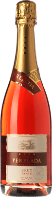9,95 € Envío gratis | Espumoso rosado Perelada & Chivite Rosé Brut D.O. Cava Cataluña España Garnacha, Pinot Negro, Trepat Botella 75 cl