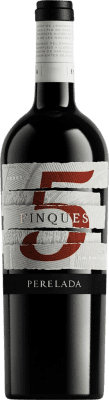 17,95 € Envio grátis | Vinho tinto Perelada 5 Fincas Reserva D.O. Empordà Catalunha Espanha Tempranillo, Merlot, Syrah, Grenache, Cabernet Sauvignon, Cabernet Franc Garrafa 75 cl