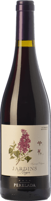 7,95 € Free Shipping | Red wine Perelada & Chivite Jardins Negre Young D.O. Empordà Catalonia Spain Merlot, Syrah, Grenache, Cabernet Sauvignon, Monastrell Bottle 75 cl