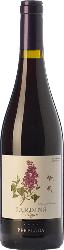 7,95 € Free Shipping | Red wine Perelada & Chivite Jardins Negre Young D.O. Empordà Catalonia Spain Merlot, Syrah, Grenache, Cabernet Sauvignon, Monastrell Bottle 75 cl