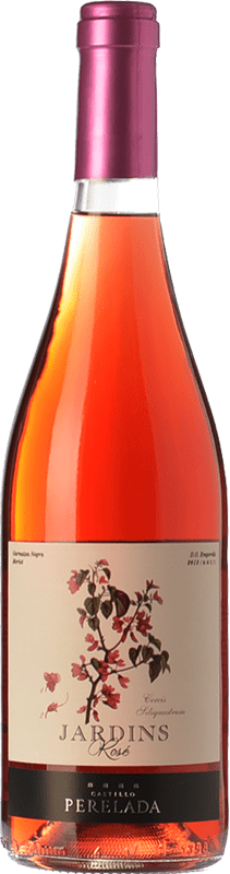 7,95 € Free Shipping | Rosé Wine Perelada & Chivite Jardins Young D.O. Empordà Catalonia Spain Merlot, Garnacha — Grenache 75 cl