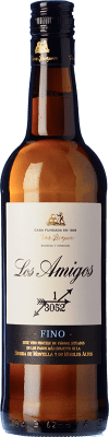 8,95 € Kostenloser Versand | Verstärkter Wein Pérez Barquero Fino Los Amigos D.O. Montilla-Moriles Andalusien Spanien Pedro Ximénez Flasche 75 cl