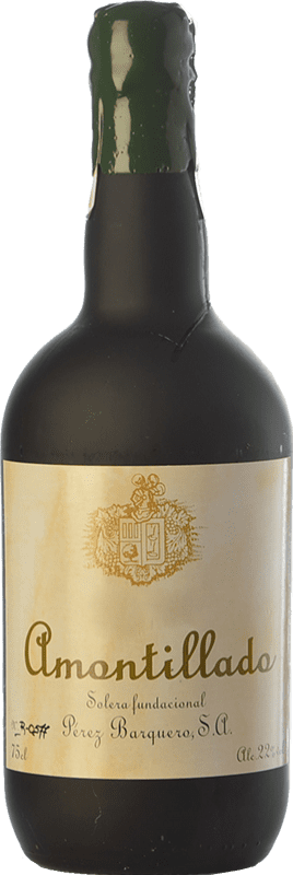 385,95 € 免费送货 | 强化酒 Pérez Barquero Solera 1905 Amontillado Lote B D.O. Montilla-Moriles 安达卢西亚 西班牙 Pedro Ximénez 瓶子 75 cl