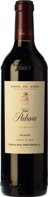 28,95 € Envio grátis | Vinho tinto Hermanos Pérez Pascuas Viña Pedrosa Crianza D.O. Ribera del Duero Castela e Leão Espanha Tempranillo Garrafa 75 cl