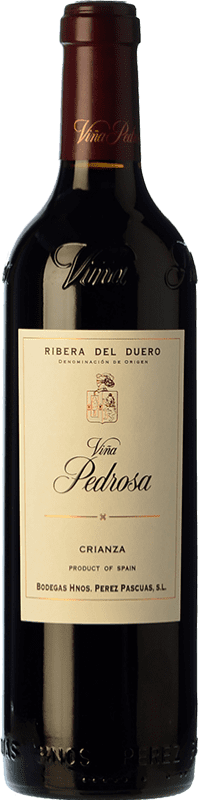 26,95 € Envio grátis | Vinho Tinto Hermanos Pérez Pascuas Viña Pedrosa Crianza D.O. Ribera del Duero Castela e Leão Espanha Tempranillo 75 cl