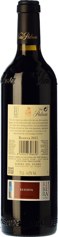 38,95 € Free Shipping | Red wine Pérez Pascuas Viña Pedrosa Reserva D.O. Ribera del Duero Castilla y León Spain Tempranillo, Cabernet Sauvignon Bottle 75 cl