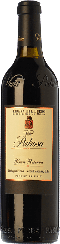 61,95 € Free Shipping | Red wine Pérez Pascuas Viña Pedrosa Grand Reserve D.O. Ribera del Duero Castilla y León Spain Tempranillo, Cabernet Sauvignon Bottle 75 cl