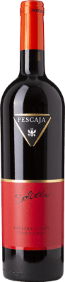 14,95 € Kostenloser Versand | Rotwein Pescaja Soliter D.O.C. Barbera d'Asti Piemont Italien Barbera Flasche 75 cl