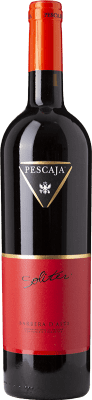 19,95 € Envio grátis | Vinho Tinto Pescaja Soliter D.O.C. Barbera d'Asti Piemonte Itália Barbera 75 cl