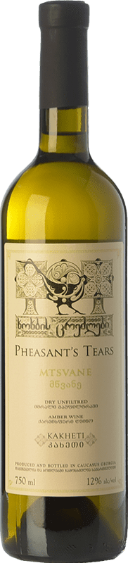 29,95 € Бесплатная доставка | Белое вино Pheasant's Tears I.G. Kakheti Кахетия Грузия Mtsvane бутылка 75 cl