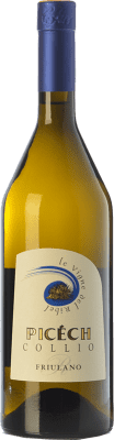 21,95 € Бесплатная доставка | Белое вино Picech D.O.C. Collio Goriziano-Collio Фриули-Венеция-Джулия Италия Friulano бутылка 75 cl