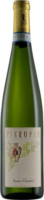 19,95 € Envío gratis | Vino Blanco Pieropan Classico — Clásico D.O.C. Soave Veneto Italia Trebbiano, Garganega Botella 75 cl