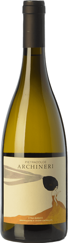 47,95 € Бесплатная доставка | Белое вино Pietradolce Archineri Bianco D.O.C. Etna Сицилия Италия Carricante бутылка 75 cl