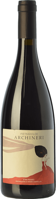 46,95 € Envoi gratuit | Vin rouge Pietradolce Archineri Rosso D.O.C. Etna Sicile Italie Nerello Mascalese Bouteille 75 cl