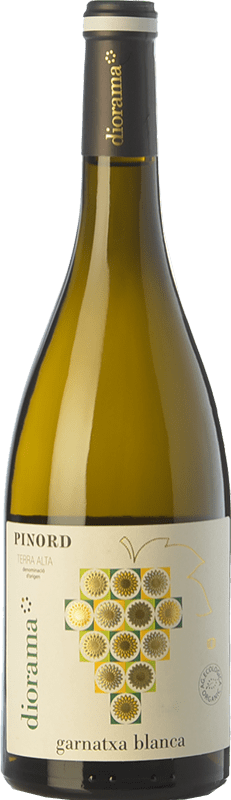 15,95 € Free Shipping | White wine Pinord Diorama Garnatxa Blanca D.O. Terra Alta Catalonia Spain Grenache White Organic Bottle 75 cl
