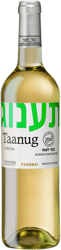 10,95 € 送料無料 | 白ワイン Pinord Taanug D.O. Penedès カタロニア スペイン Macabeo — マカベオ, Xarel·lo — チャレッロ, Parellada — パレリャーダ 75 cl