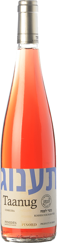 9,95 € Envoi gratuit | Vin rose Pinord Taanug D.O. Penedès Catalogne Espagne Tempranillo Bouteille 75 cl