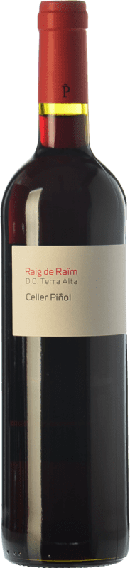 7,95 € Envio grátis | Vinho Tinto Piñol Raig de Raïm Jovem D.O. Terra Alta Catalunha Espanha Merlot, Syrah, Garnacha — Grenache, Cariñena — Carignan Garrafa 75 cl