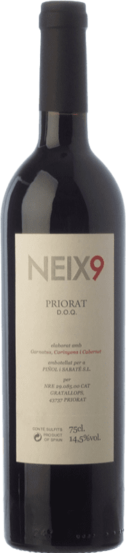 25,95 € Envoi gratuit | Vin rouge Piñol i Sabaté Neix9 Crianza D.O.Ca. Priorat Catalogne Espagne Grenache, Cabernet Sauvignon, Carignan Bouteille 75 cl