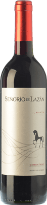 8,95 € Free Shipping | Red wine Pirineos Señorío de Lazán Crianza D.O. Somontano Aragon Spain Tempranillo, Merlot, Cabernet Sauvignon Bottle 75 cl
