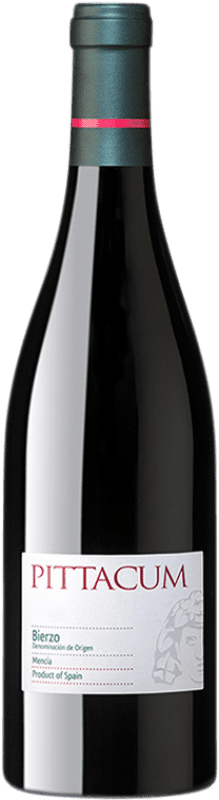 15,95 € Free Shipping | Red wine Pittacum Young D.O. Bierzo Castilla y León Spain Mencía Bottle 75 cl