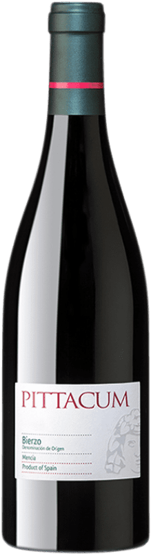 12,95 € Free Shipping | Red wine Pittacum D.O. Bierzo Castilla y León Spain Mencía Bottle 75 cl