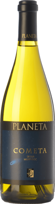 33,95 € Spedizione Gratuita | Vino bianco Planeta Cometa I.G.T. Terre Siciliane Sicilia Italia Fiano Bottiglia 75 cl
