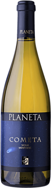 32,95 € Envío gratis | Vino blanco Planeta Cometa I.G.T. Terre Siciliane Sicilia Italia Fiano Botella 75 cl
