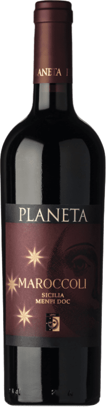 28,95 € Free Shipping | Red Wine Planeta Maroccoli I.G.T. Terre Siciliane Sicily Italy Syrah — Shiraz Bottle 75 cl